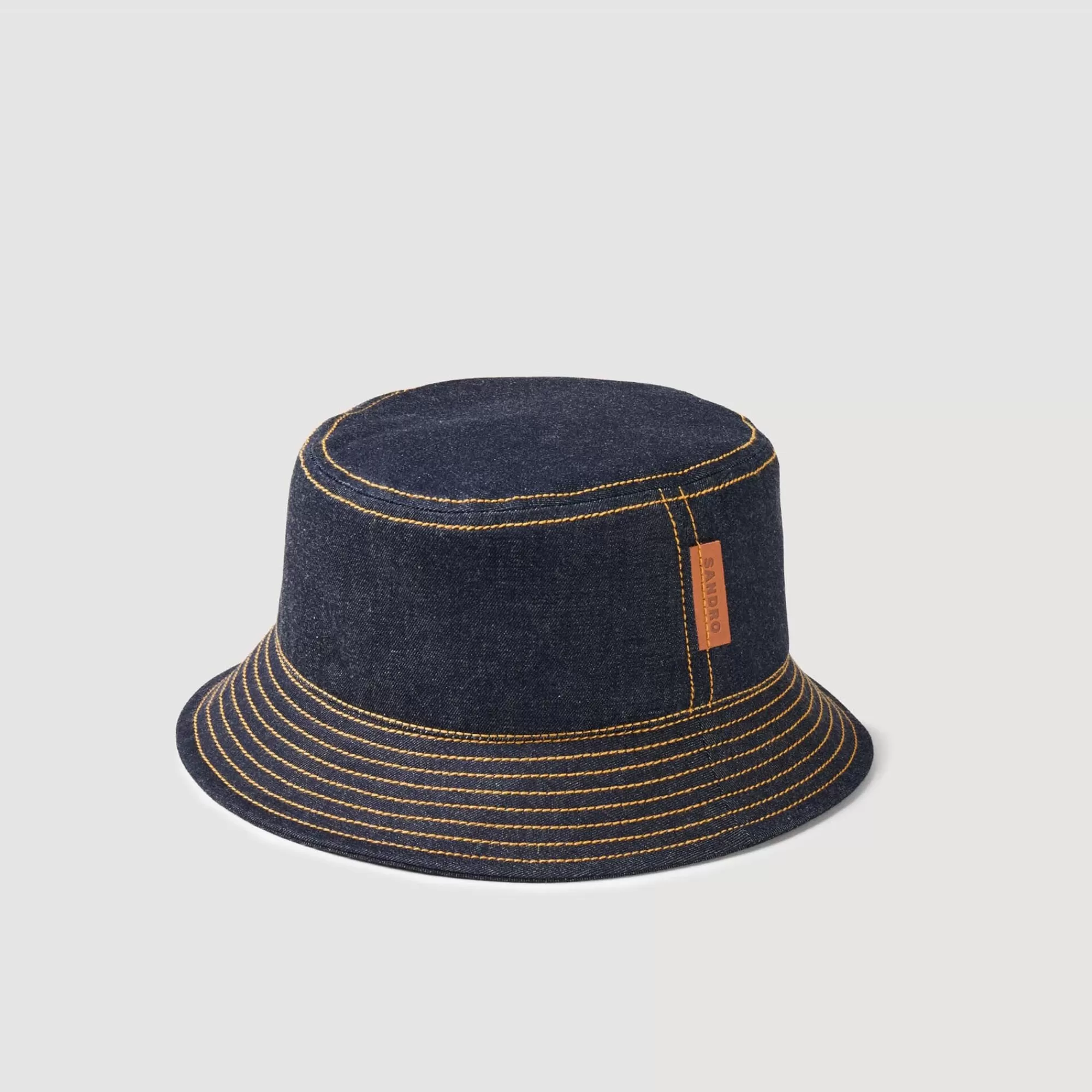 Heren Sandro Bucket Hat Denim