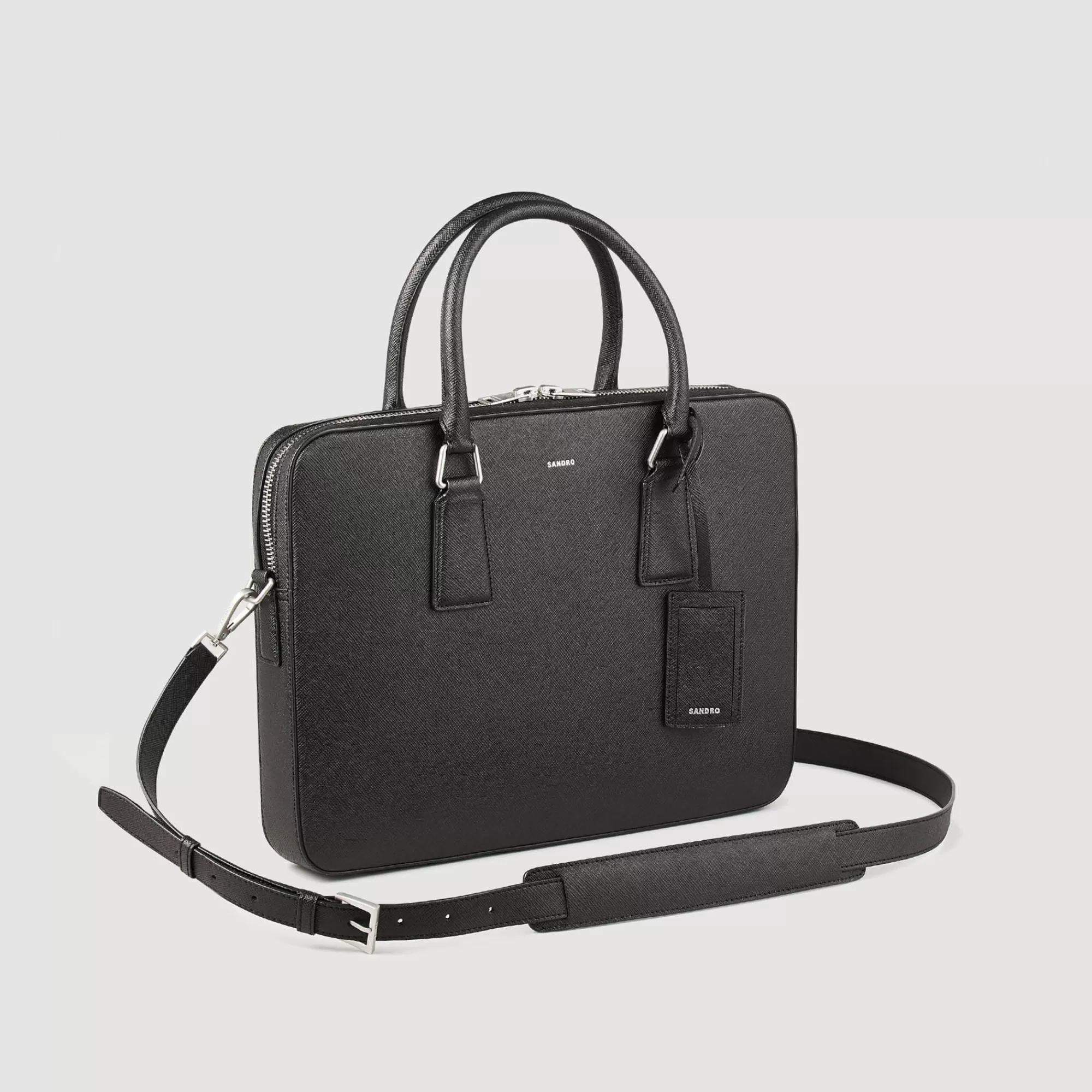 Heren Sandro Business Tas Dun Van Synthetisch Leer