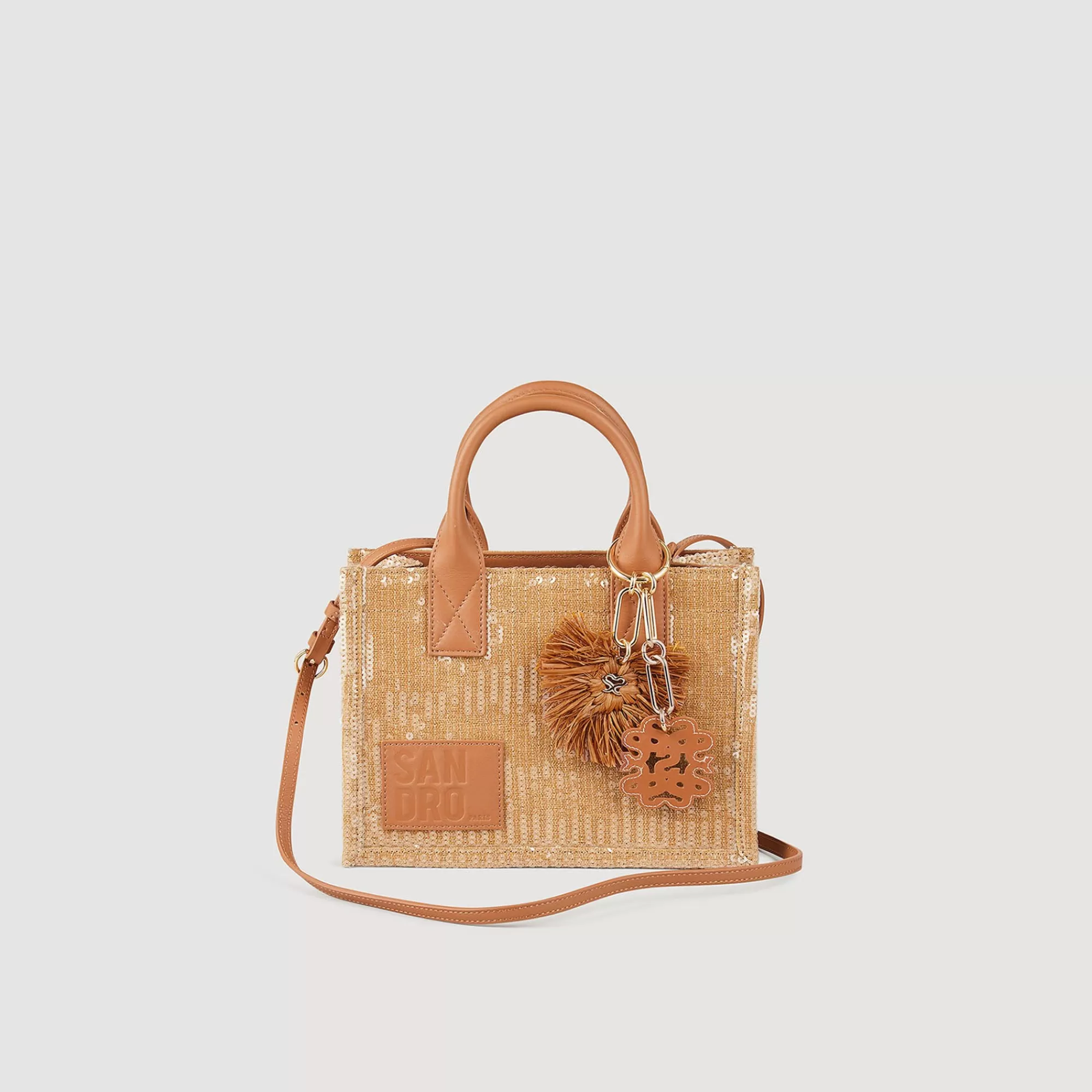 DAMES Sandro Kleine Kasbah Shopper Met Pailletten