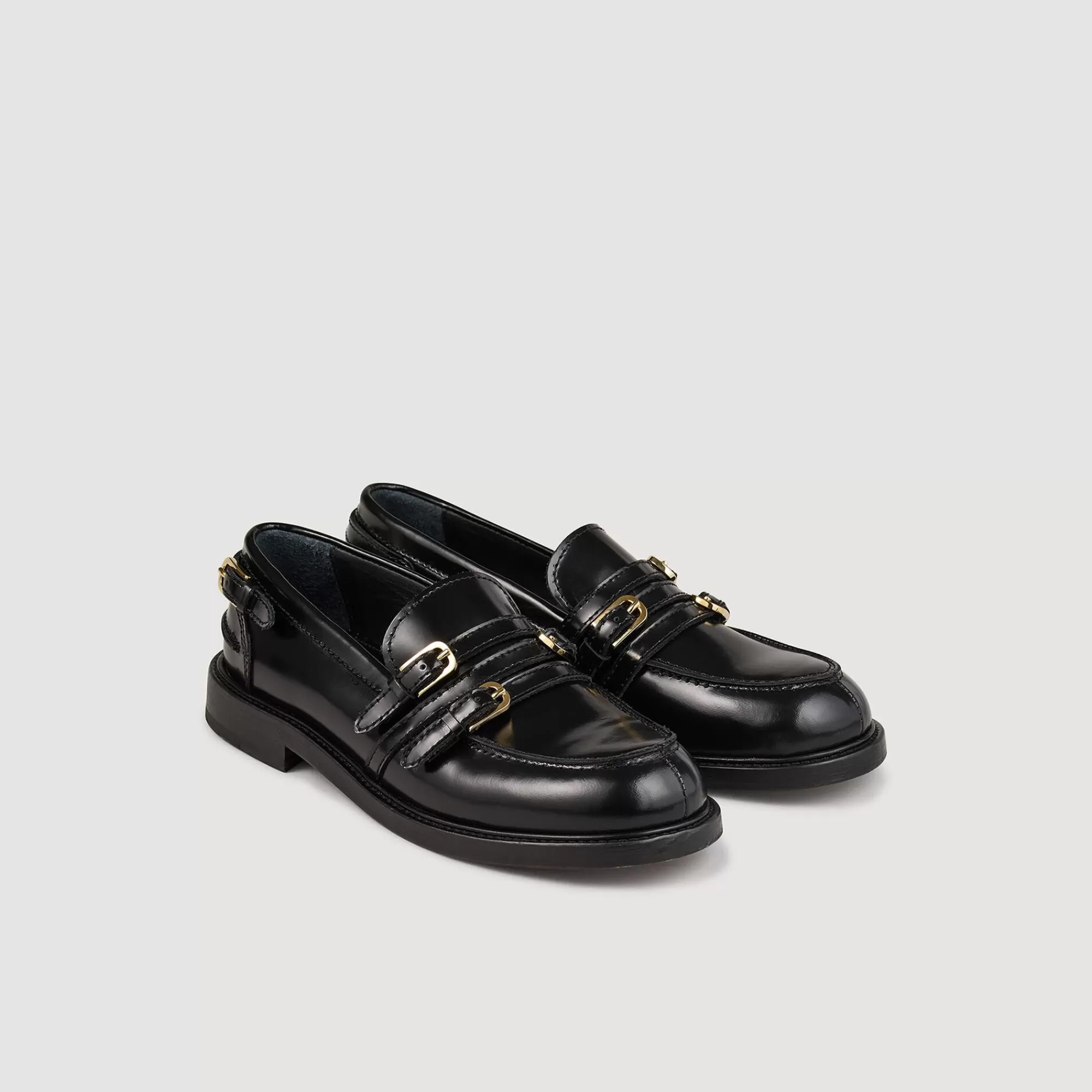 DAMES Sandro Loafers Met Gespen