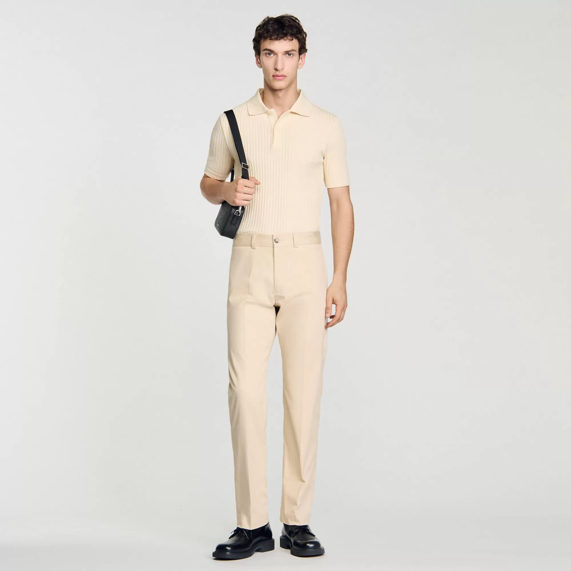 Heren Sandro Rechte Chino Broek