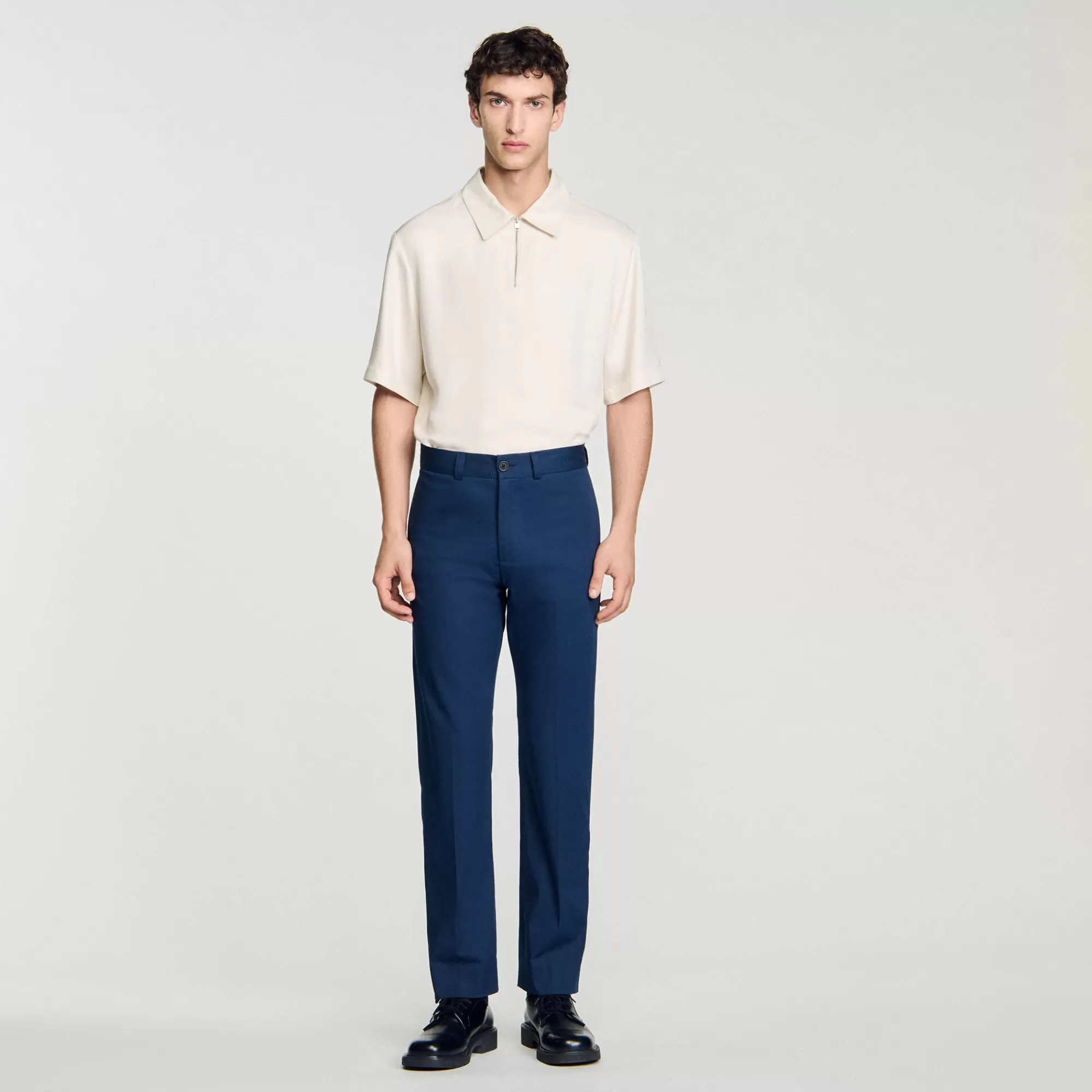 Heren Sandro Rechte Chino Broek