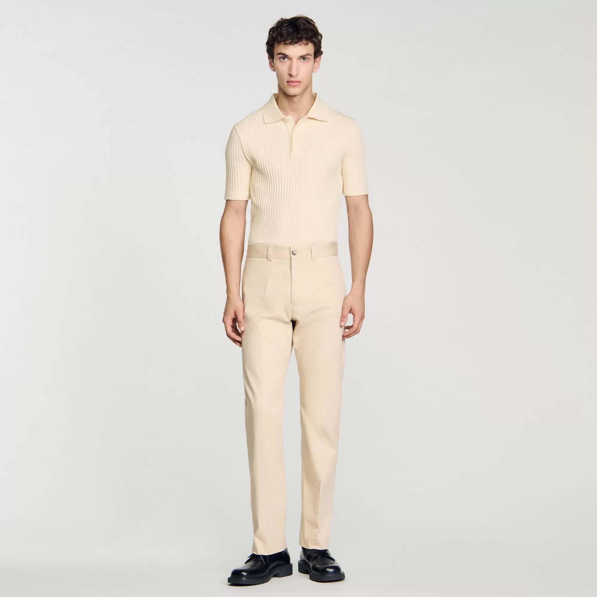 Heren Sandro Rechte Chino Broek