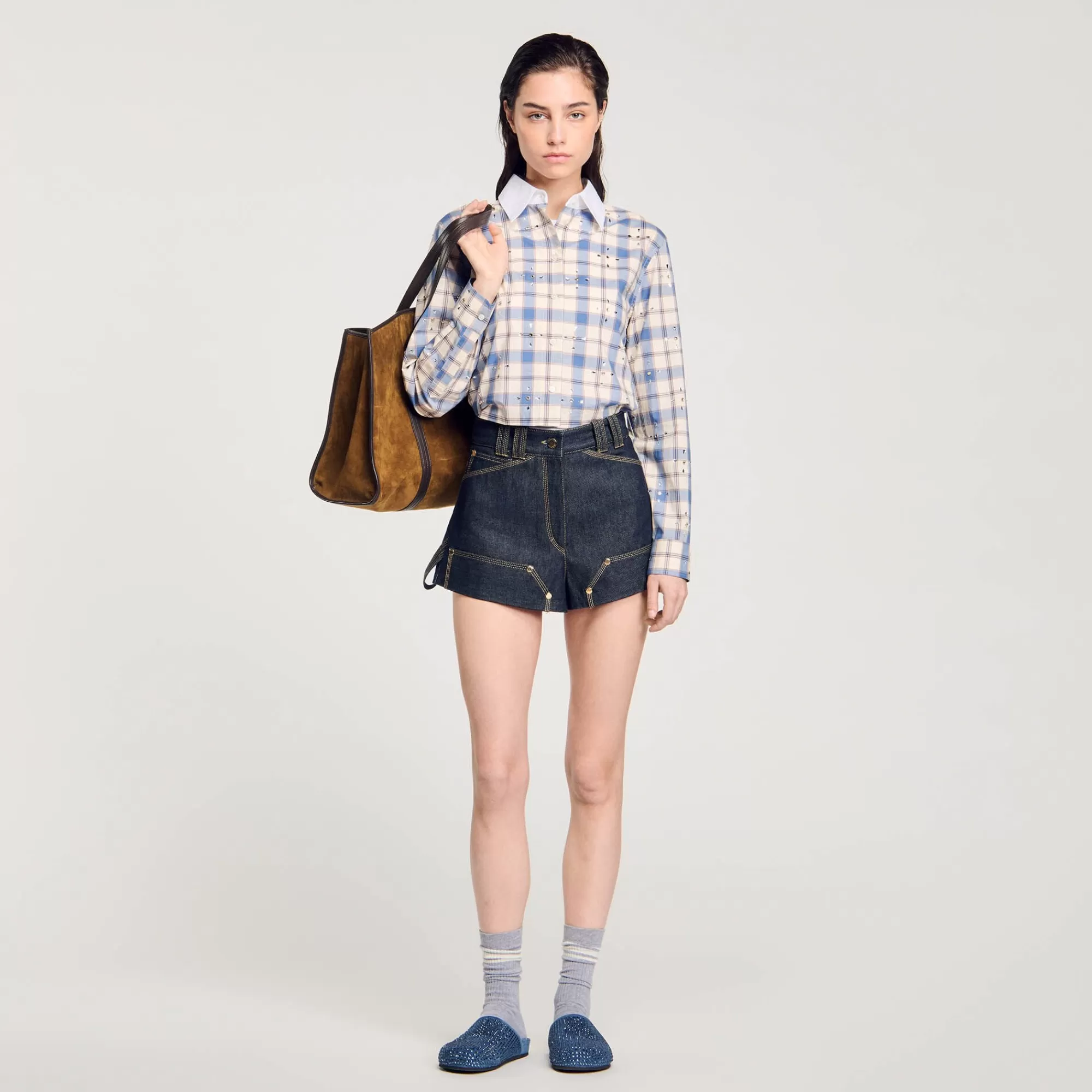 DAMES Sandro Short Raw Denim